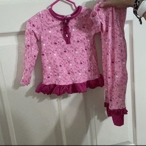 Ricrac and ruffles two piece loungewear